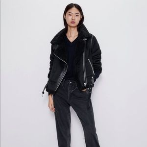 Double faced jacket black